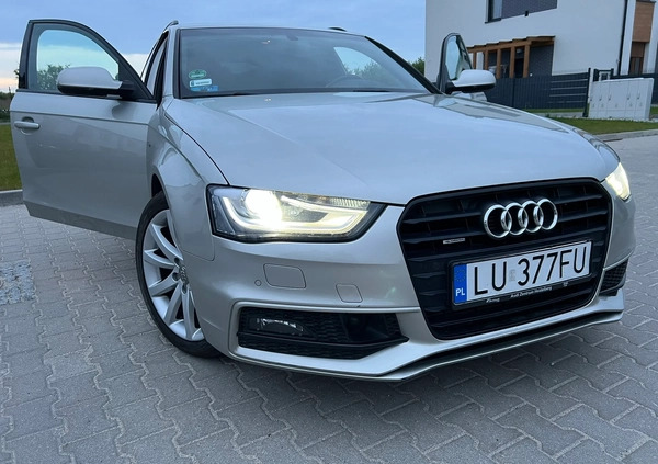 Audi A4 cena 64900 przebieg: 172400, rok produkcji 2014 z Wrocław małe 352